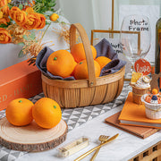 Artificial Kumquat Tangerine Mandarin Fruit 10 Pcs Lifelike Orange Decorative Faux