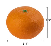 Artificial Kumquat Tangerine Mandarin Fruit 10 Pcs Lifelike Orange Decorative Faux