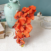 37 Inch Phalaenopsis Orchid Artificial Flowers Bulk Long Stem Vintage Fall Wedding Centerpiece Crafts