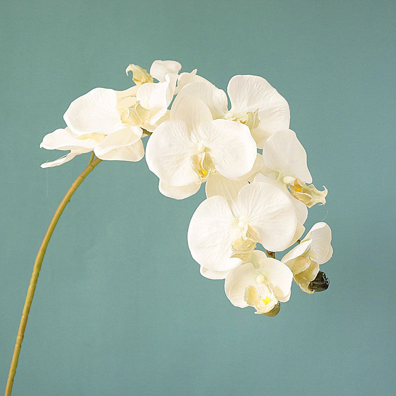 37 Inch Phalaenopsis Orchid Artificial Flowers Bulk Long Stem Vintage Fall Wedding Centerpiece Crafts