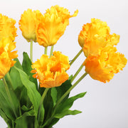 27 Inch Parrot Tulip Stems 10 Pcs Real Touch Artificial Flowers Bulk Wholesale