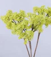 25 Inch Artificial Pear Blossom Meadowsweet Elderflower Spray – Bulk 1 Pc Silk Flower Stem