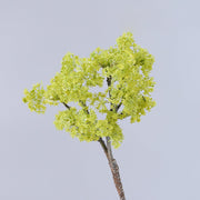 25 Inch Artificial Pear Blossom Meadowsweet Elderflower Spray – Bulk 1 Pc Silk Flower Stem
