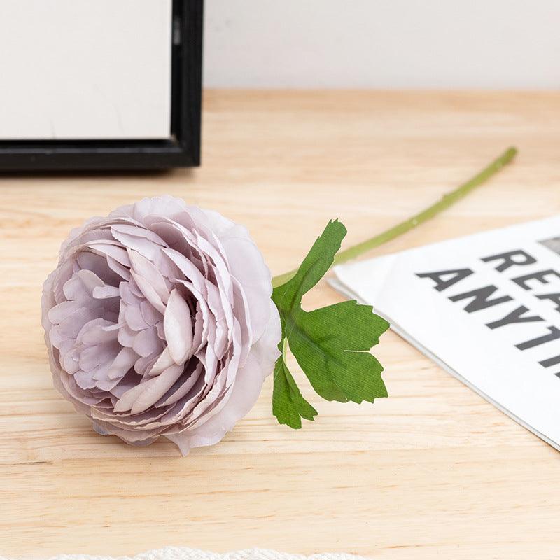 1 Branch Artificial Flowers Silk Peony - Artificialmerch