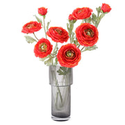 25 Inch Persian Ranunculus Artificial Flowers 10 Stems Fall Decor Silk Bulk