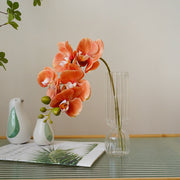 17 Inch Phalaenopsis Artificial Flower Stem Real Touch Bulk Wholesale