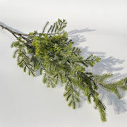 Artificial Cedar Branches 6 Stems 18 Inch Real Touch Christmas Greenery