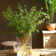 41 Inch Artificial Greenery Branches Bulk Pack – Realistic Silk Leaves, Greenery Stems for Home Decor