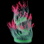 Artificial Aquarium Plants 10 Pcs Glow Sea Anemones Decorations for Fish Tank