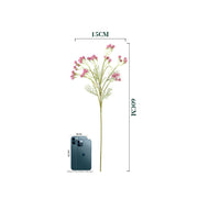 Artificial Pom Pom Stems 24 Inch Bulk Quantity Hair Bulb Decorative Floral Stems