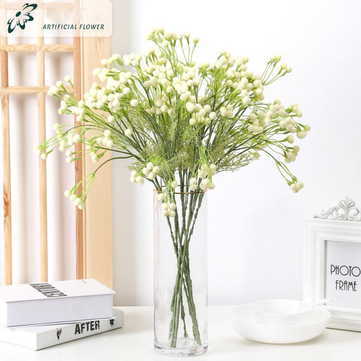 Artificial Pom Pom Stems 24 Inch Bulk Quantity Hair Bulb Decorative Floral Stems