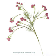 Artificial Pom Pom Stems 24 Inch Bulk Quantity Hair Bulb Decorative Floral Stems