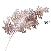 Artificial Purple Flowers Combo, 6 Stems Silk Flowers for Home Decor