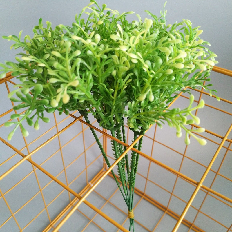 6 Pcs 7 Inch Artificial Radix Greenery Stems Picks for Crafts Bulk Wholesale