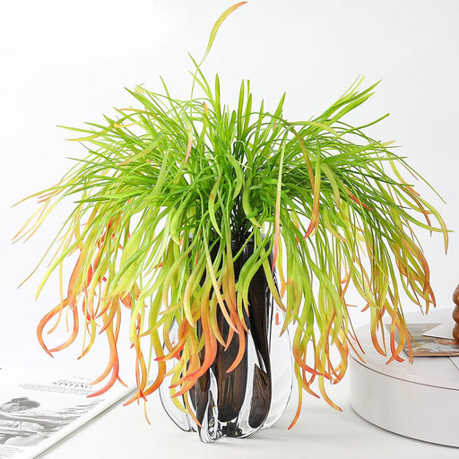 Artificial Rattan Ivy Garland 6 Ft Bulk Decorative Foliage Grass Plant Green