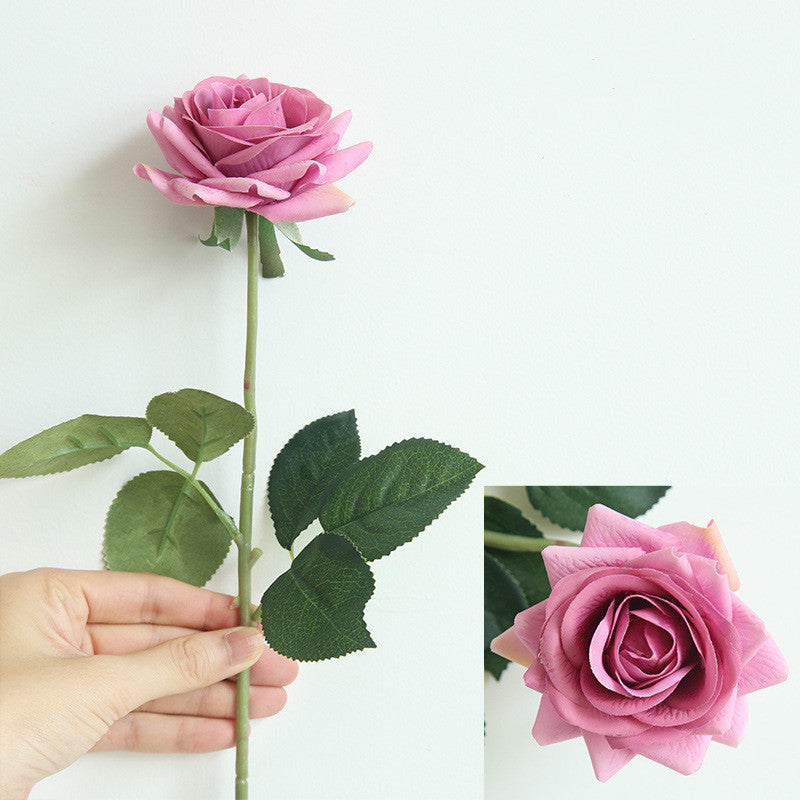 17 Inch Silk Rose Stems Bulk Quantity Artificial Flowers Wholesale