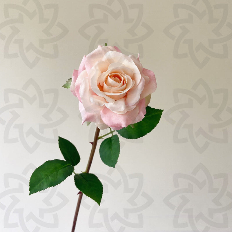 18.8 Inch Artificial Silk Rose Flowers Stem, Real Touch, Bulk Wholesale Arrangement