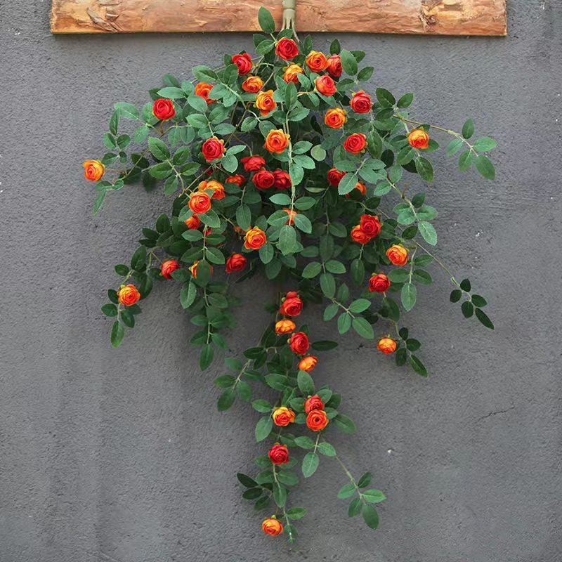 Rose Buds Garland Vine 6 Ft Silk Artificial Hanging Flowers Bulk Wholesale