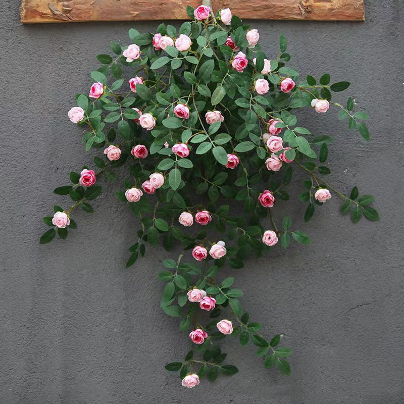 Rose Buds Garland Vine 6 Ft Silk Artificial Hanging Flowers Bulk Wholesale