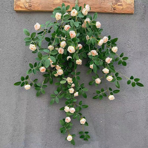 Rose Buds Garland Vine 6 Ft Silk Artificial Hanging Flowers Bulk Wholesale