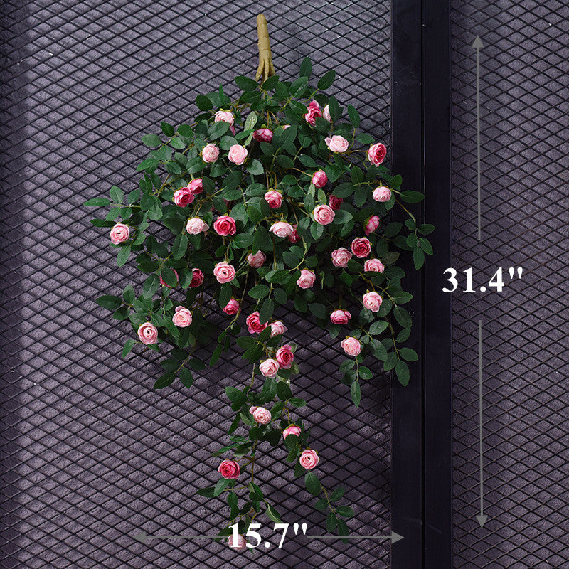 Rose Buds Garland Vine 6 Ft Silk Artificial Hanging Flowers Bulk Wholesale