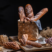 Artificial Bread Loaf 10 Pcs Bulk Display Decoration Prop Realistic Food Replica