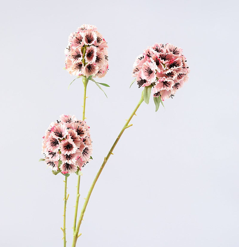 Artificial Scabiosa Pods Filler Flowers 10 Pcs 28 Inch Stella Stems Bulk Wholesale