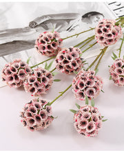 Artificial Scabiosa Pods Filler Flowers 10 Pcs 28 Inch Stella Stems Bulk Wholesale