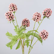 Artificial Scabiosa Pods Filler Flowers 10 Pcs 28 Inch Stella Stems Bulk Wholesale