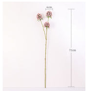 Artificial Scabiosa Pods Filler Flowers 10 Pcs 28 Inch Stella Stems Bulk Wholesale
