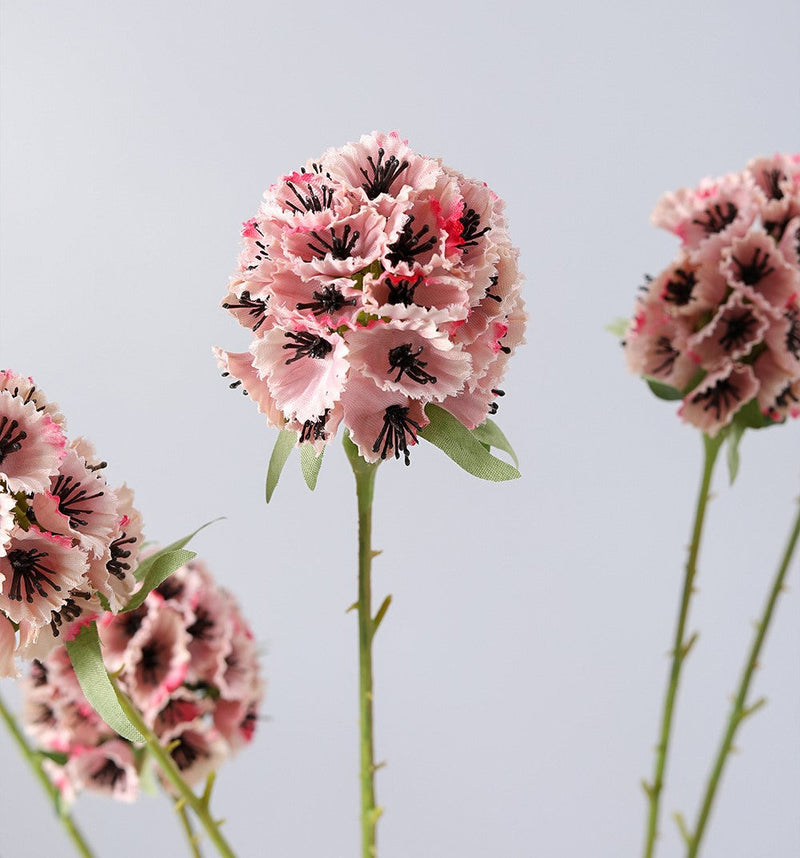 Artificial Scabiosa Pods Filler Flowers 10 Pcs 28 Inch Stella Stems Bulk Wholesale