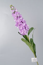 Artificial Purple Hyacinth Flowers 24 Inch Stem 10 Pcs Bulk Silk Stems