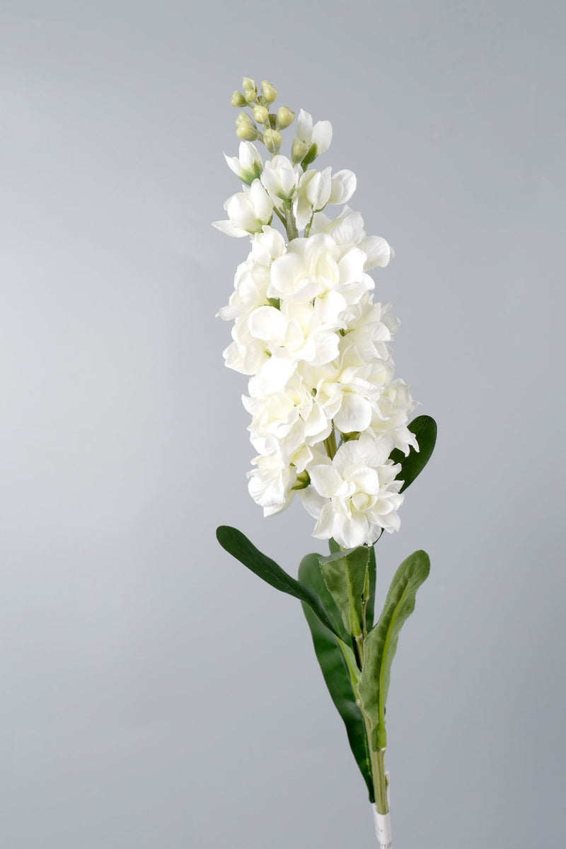 Artificial Purple Hyacinth Flowers 24 Inch Stem 10 Pcs Bulk Silk Stems