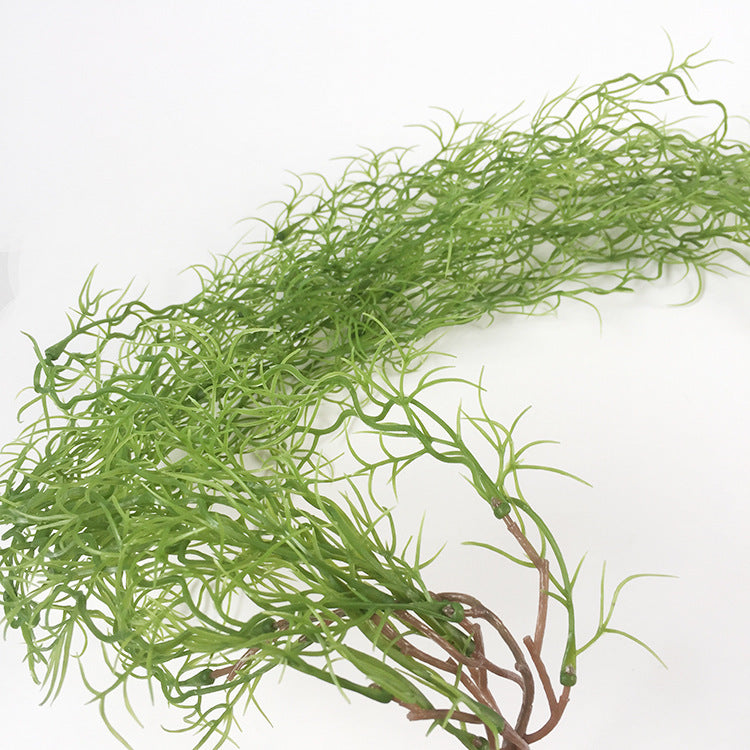 33 Inch Artificial Spanish Moss Hanging Greenery Plants Bulk Quantity