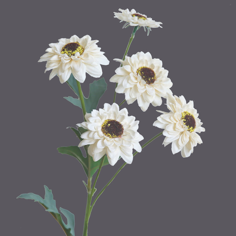 19 Inch Silk Gerbera Flower Stem, Artificial Silk Flowers, Bulk Quantity