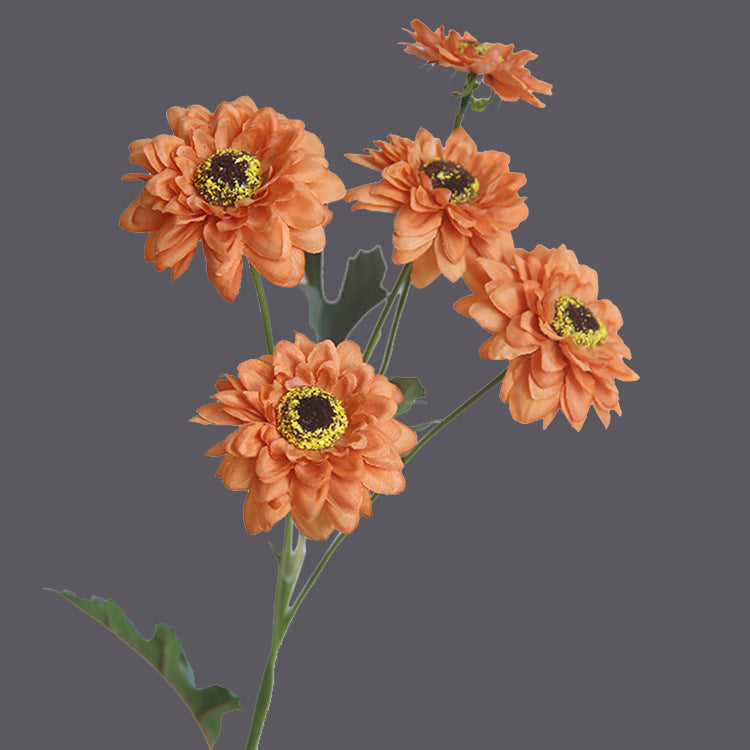 19 Inch Silk Gerbera Flower Stem, Artificial Silk Flowers, Bulk Quantity