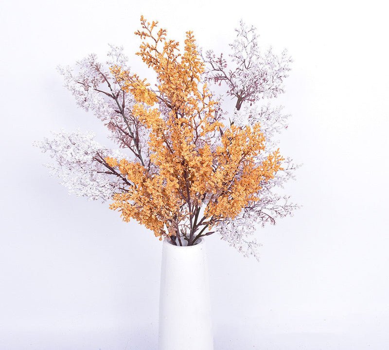 25 Inch Artificial Tree Branches, 10 Pcs Soft Ice Plants for Wedding Flower Arrangements