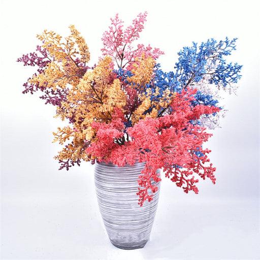 25 Inch Artificial Tree Branches, 10 Pcs Soft Ice Plants for Wedding Flower Arrangements