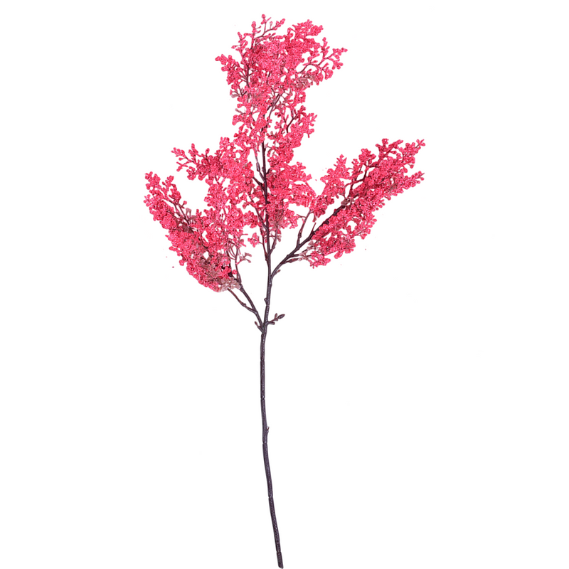 25 Inch Artificial Tree Branches, 10 Pcs Soft Ice Plants for Wedding Flower Arrangements