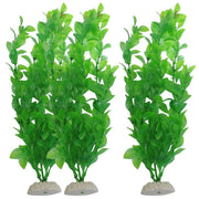 Artificial Aquarium Plants 10 Pcs Green Underwater Fish Tank Decorations Silk Water Grass
