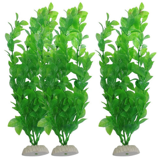 Artificial Aquarium Plants 10 Pcs Green Underwater Fish Tank Decorations Silk Water Grass
