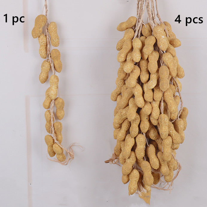 Artificial Hot Chili Pepper Garland 10 Pcs 12 Inch Lifelike Hanging Vegetable String for Home Kitchen Wall Decoration