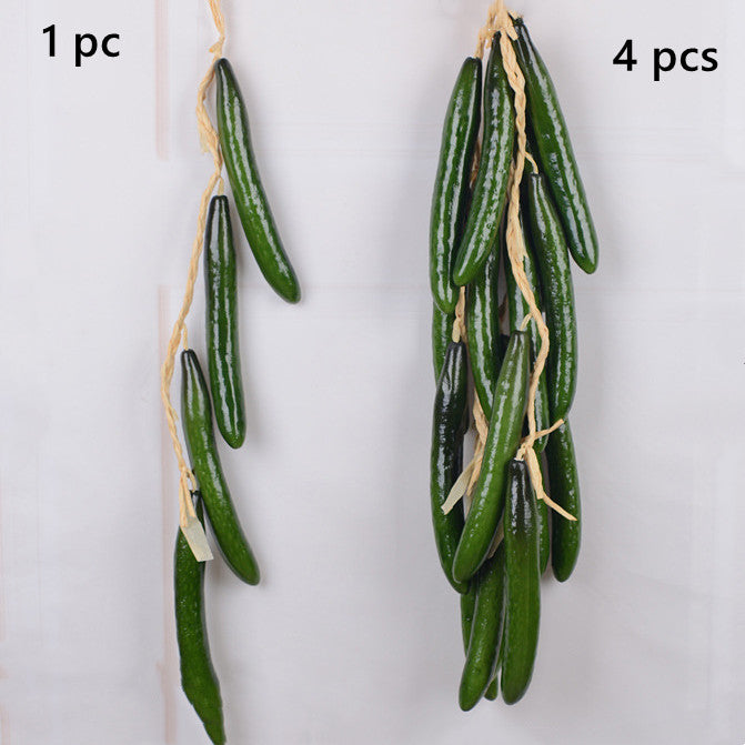 Artificial Hot Chili Pepper Garland 10 Pcs 12 Inch Lifelike Hanging Vegetable String for Home Kitchen Wall Decoration