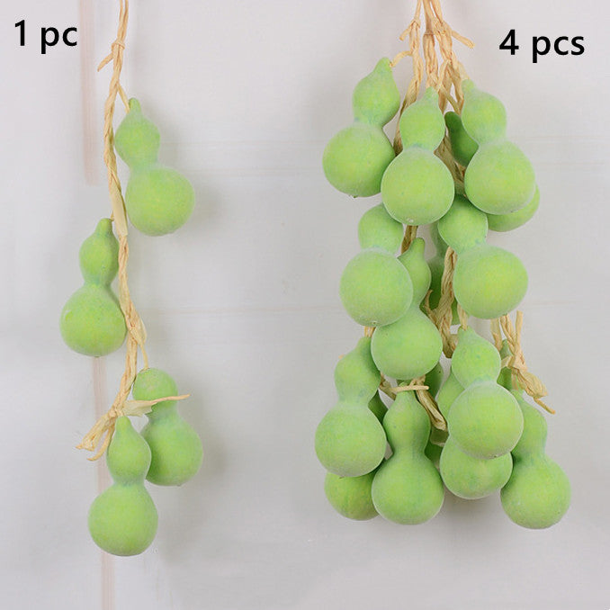 Artificial Hot Chili Pepper Garland 10 Pcs 12 Inch Lifelike Hanging Vegetable String for Home Kitchen Wall Decoration