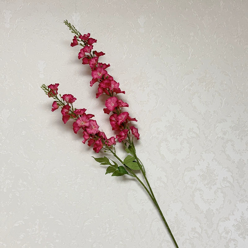 Artificial Violet Flowers Bouquet, 12 Inch, 10 Stems, Realistic Silk Violets for Home Decor and Wedding