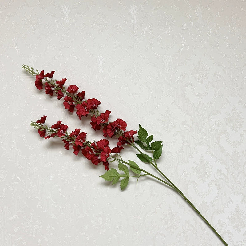 Artificial Violet Flowers Bouquet, 12 Inch, 10 Stems, Realistic Silk Violets for Home Decor and Wedding
