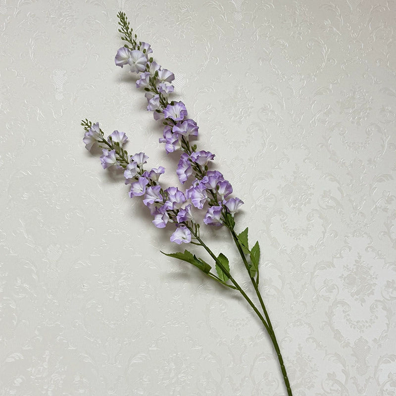 Artificial Violet Flowers Bouquet, 12 Inch, 10 Stems, Realistic Silk Violets for Home Decor and Wedding