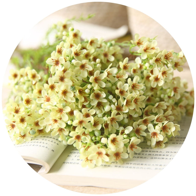 31 Inch Artificial Wax Flower Stems Chamelaucium Uncinatum Bulk Quantity