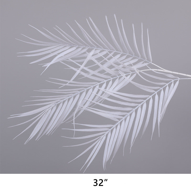 Artificial White Flowers Combo - 6 Stems Silk Floral Arrangement
