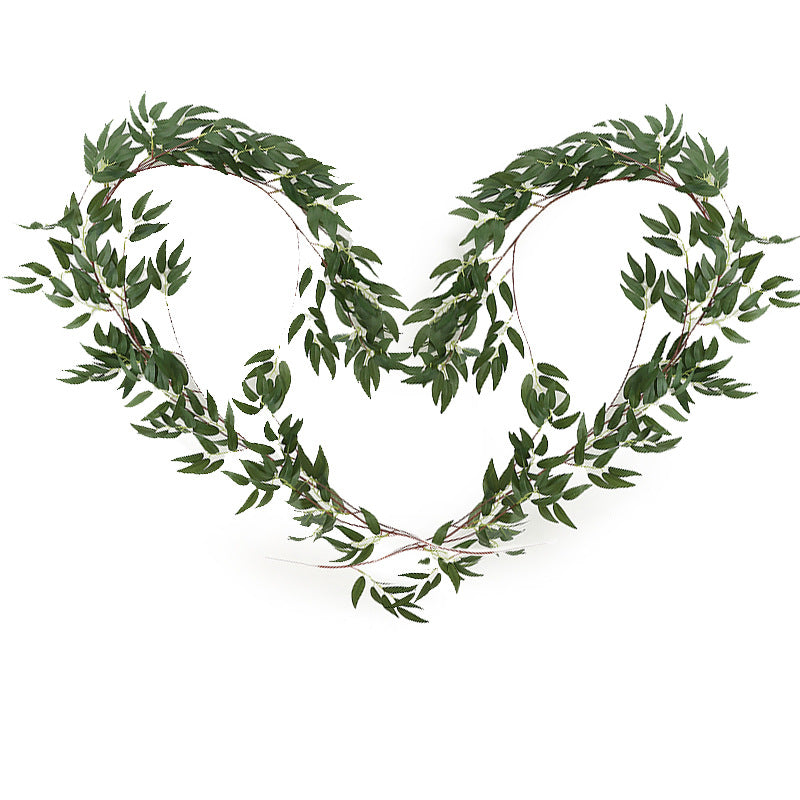 Artificial Willow Rattan Eucalyptus Garland Vine 73 Inch Bulk Quantity